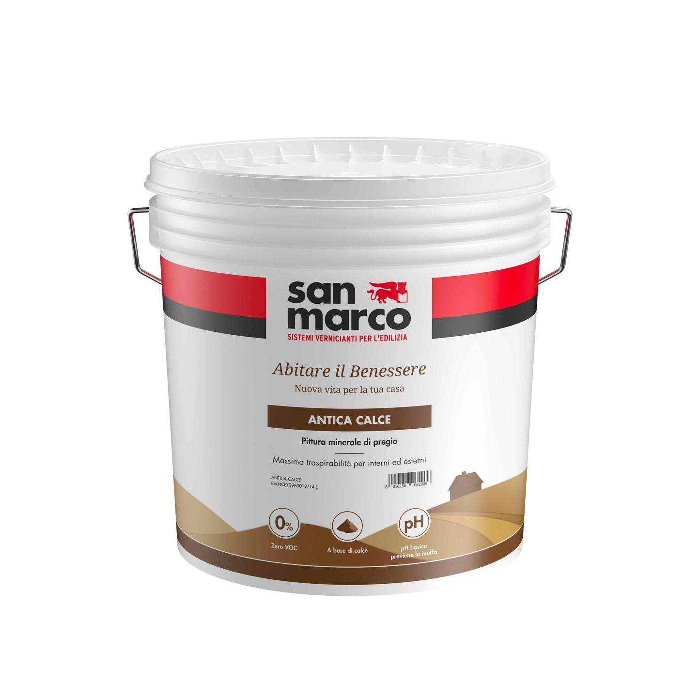 PITTURA ALLA CALCE EFFETTO OPACO ANTICA CALCE