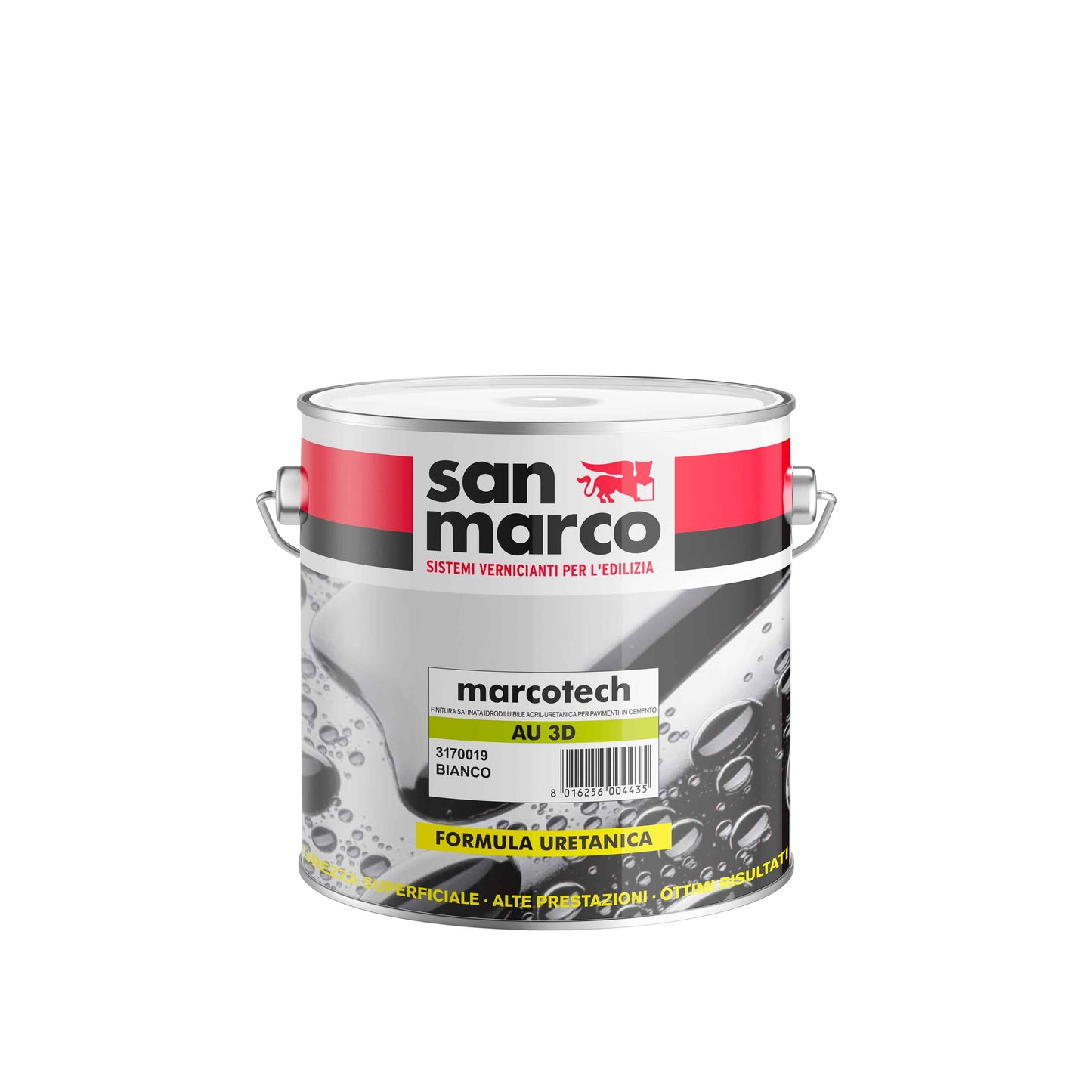 SMALTO PER PAVIMENTI IN CEMENTO MARCOTECH AU 3D