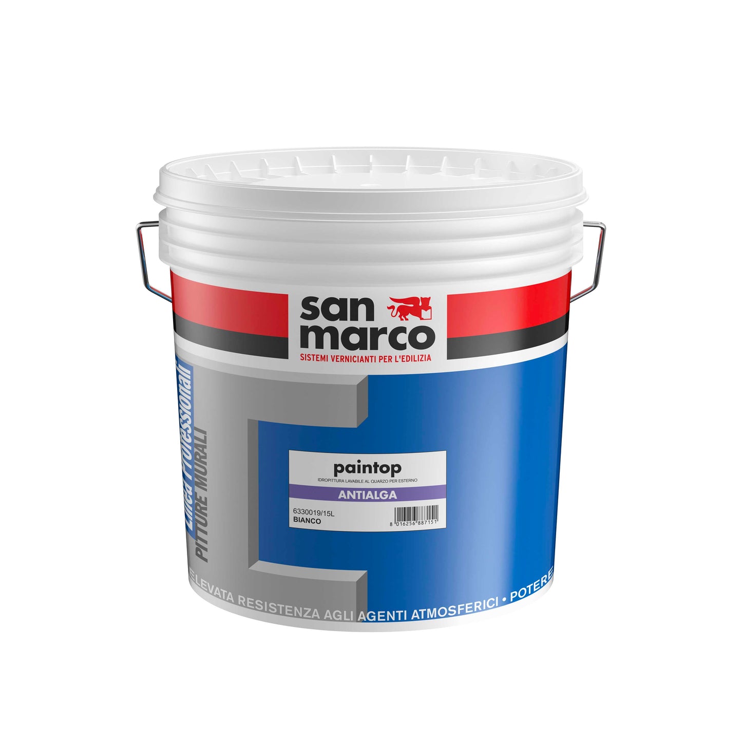 PITTURA AL QUARZO PER ESTERNI PAINTOP ANTIALGA