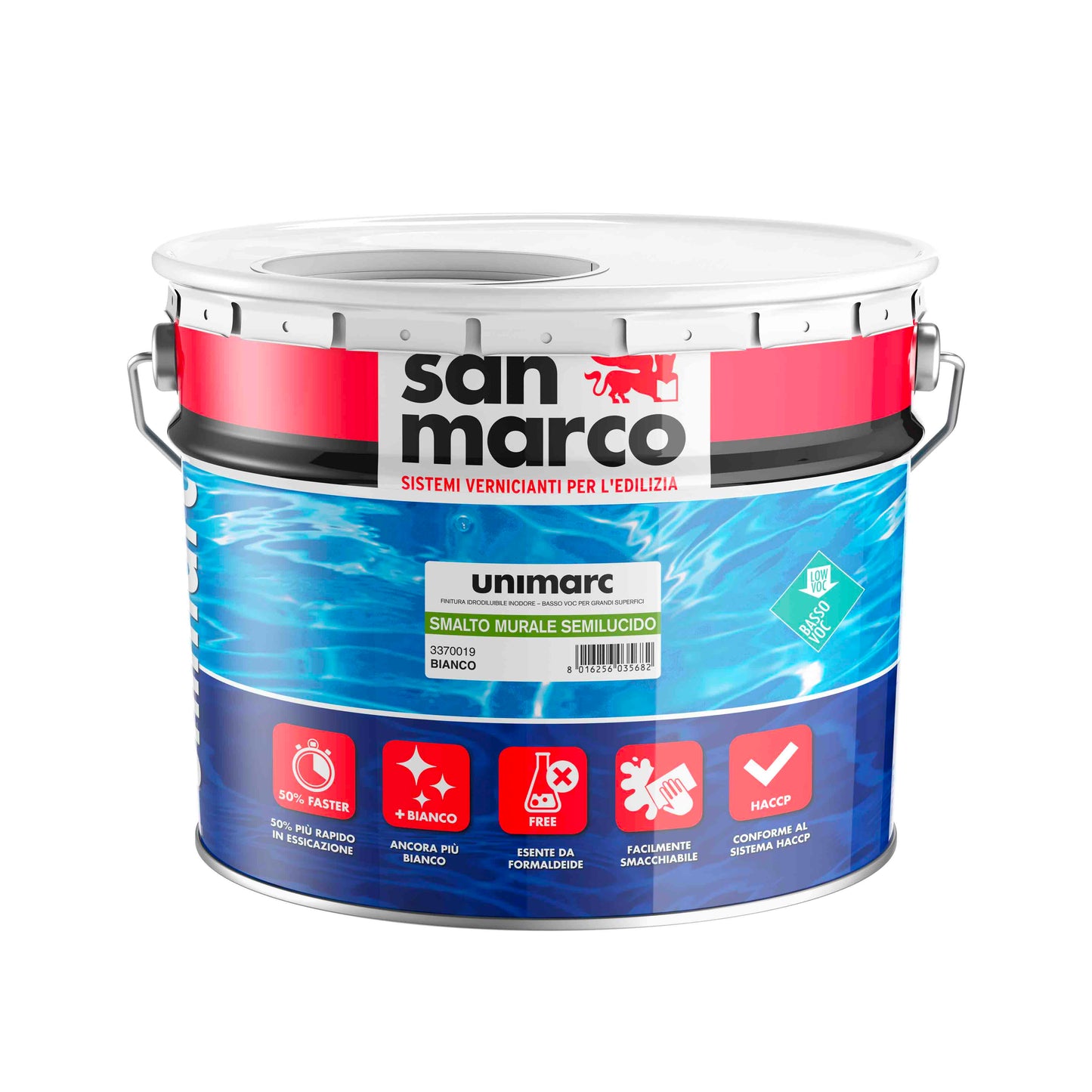 UNIMARC SMALTO MURALE SEMILUCIDO