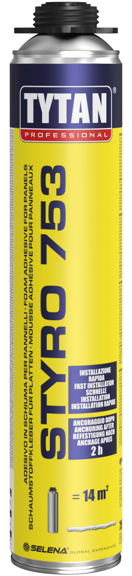 SCHIUMA ADESIVA STYRO 753