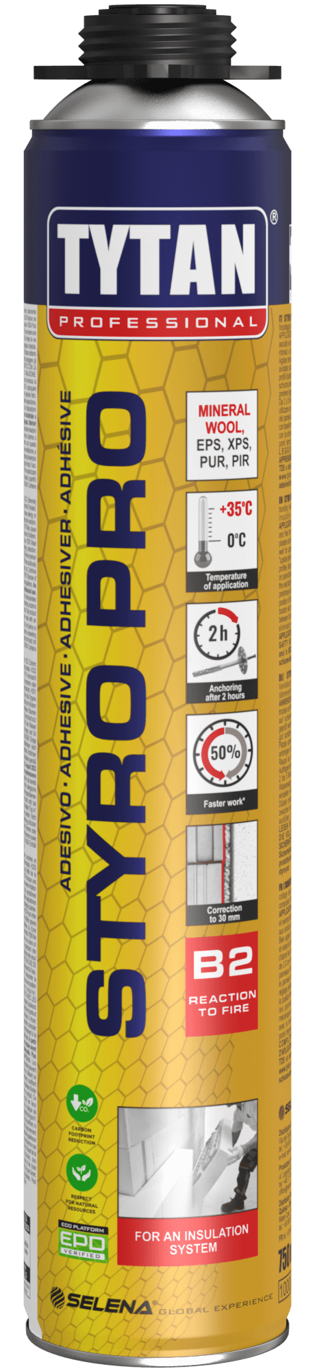 SCHIUMA ADESIVA STYRO PRO