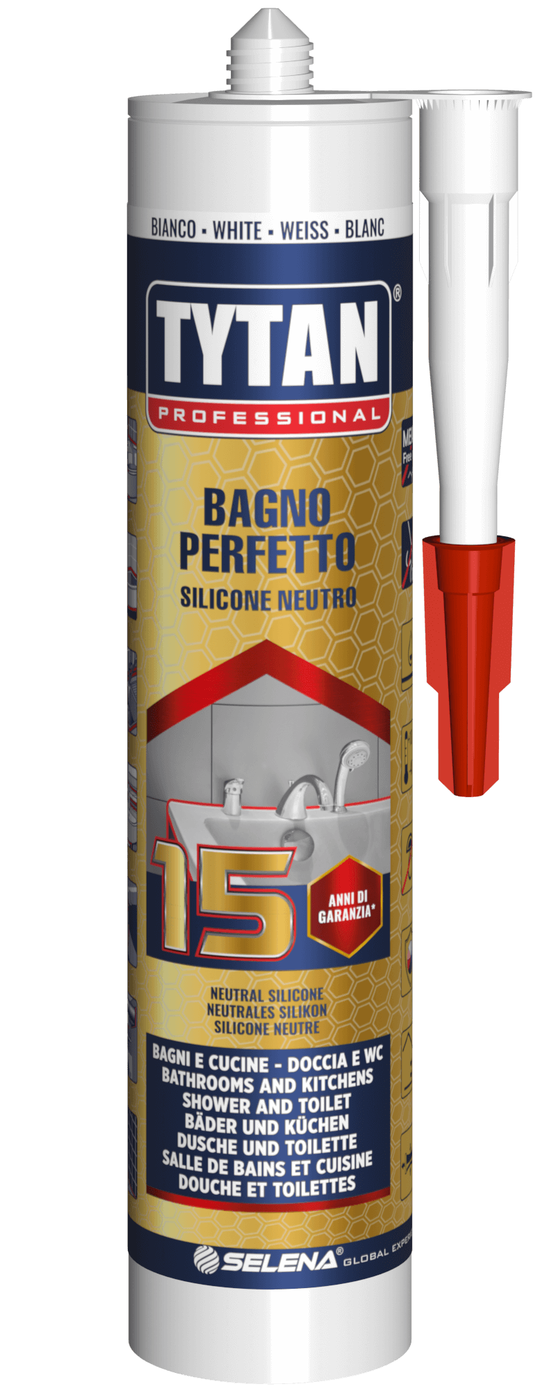 SILICONE NEUTRO BAGNO PERFETTO BIANCO