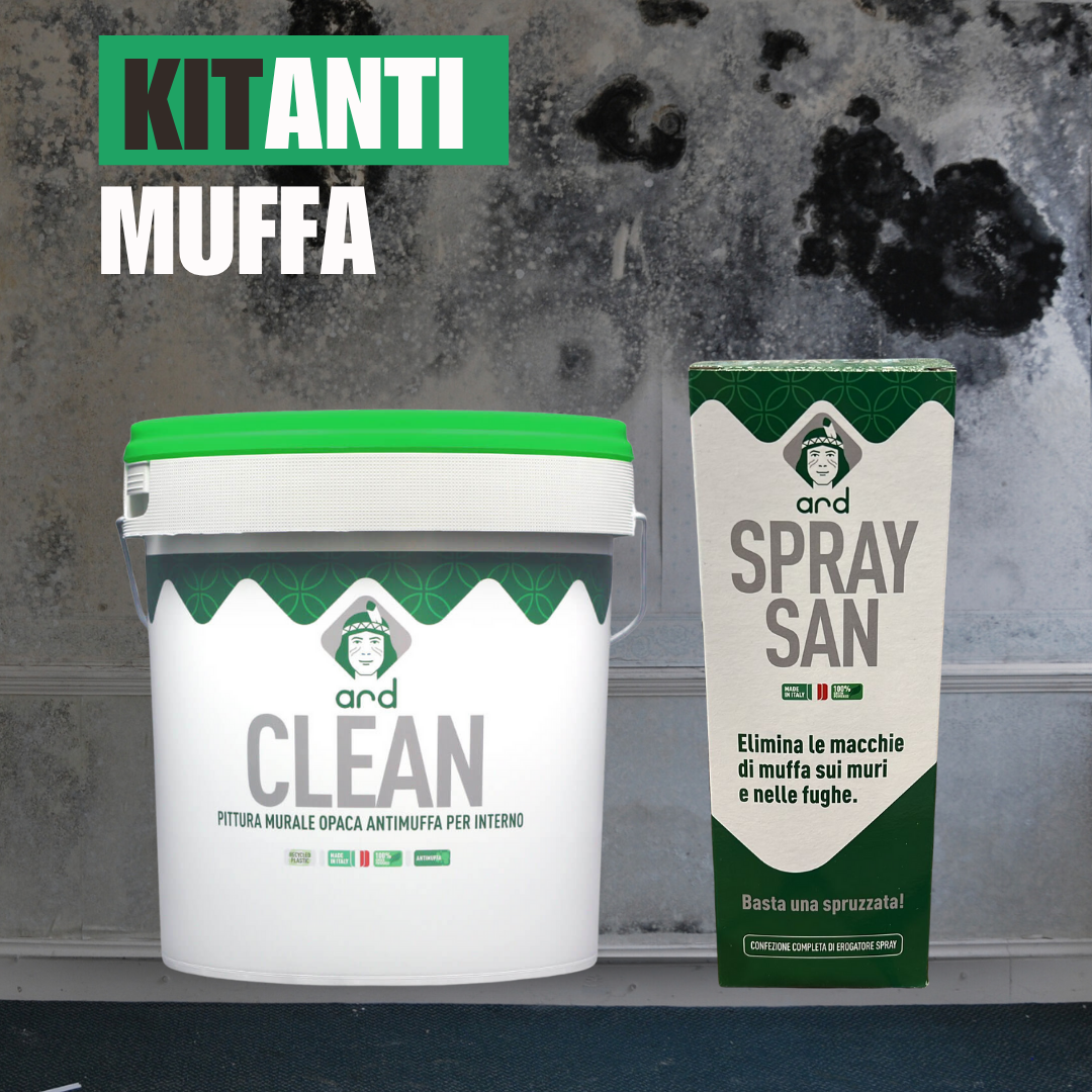 Kit Antimuffa 2-Step – SPRAY SAN + CLEAN