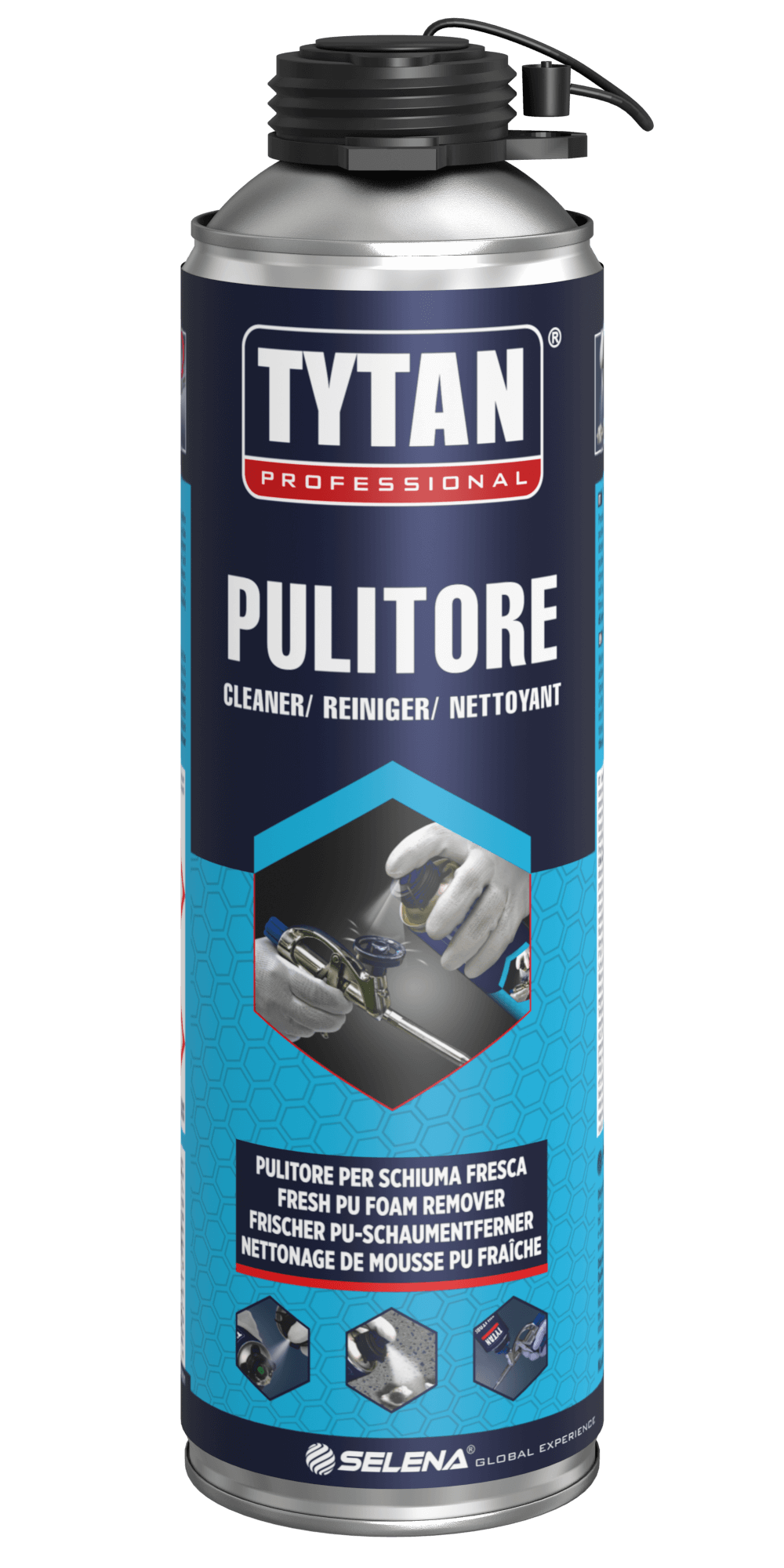 PULITORE PER SCHIUMA POLIURETANICA 