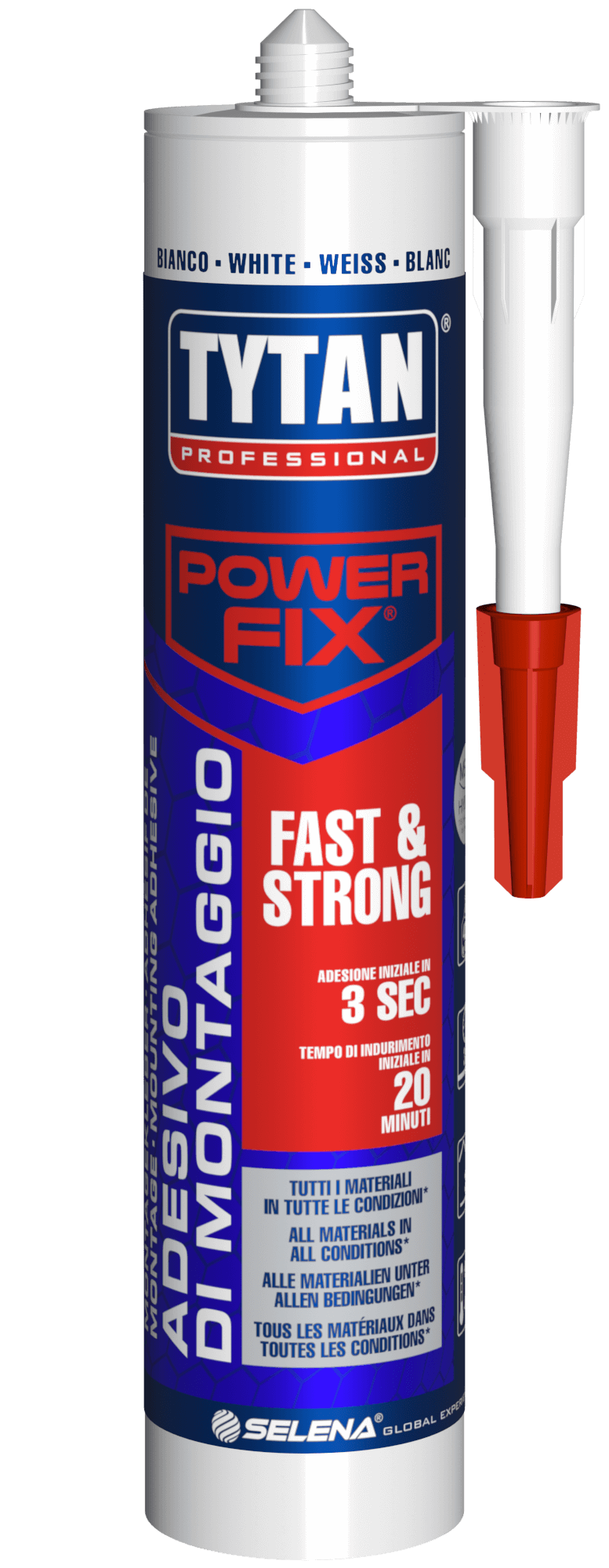 POWER FIX FAST & STRONG BIANCO