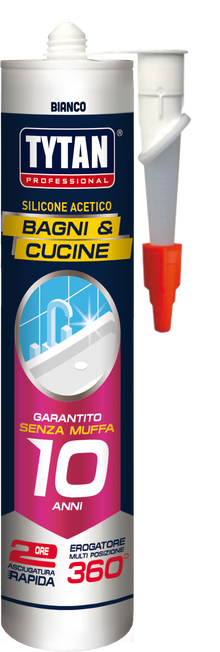 SILICONE ANTIMUFFA RAPIDO BIANCO BAGNI & CUCINE