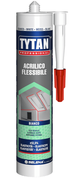 SIGILLANTE ACRILICO FLESSIBILE BIANCO