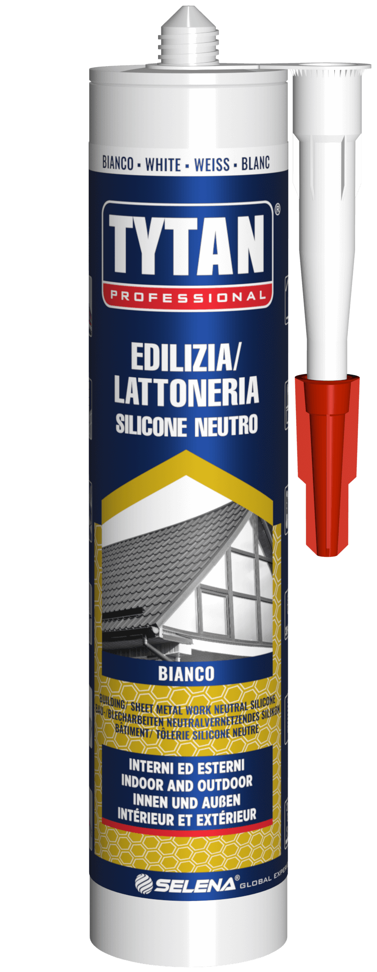 SILICONE NEUTRO EDILIZIA LATTONERIA BIANCO 