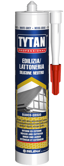 SILICONE NEUTRO EDILIZIA LATTONERIA BIANCO GRIGIO 