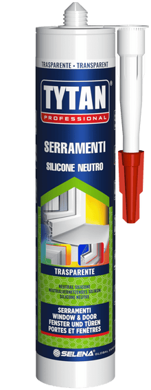 SILICONE NEUTRO SERRAMENTI INFISSI TRASPARENTE 
