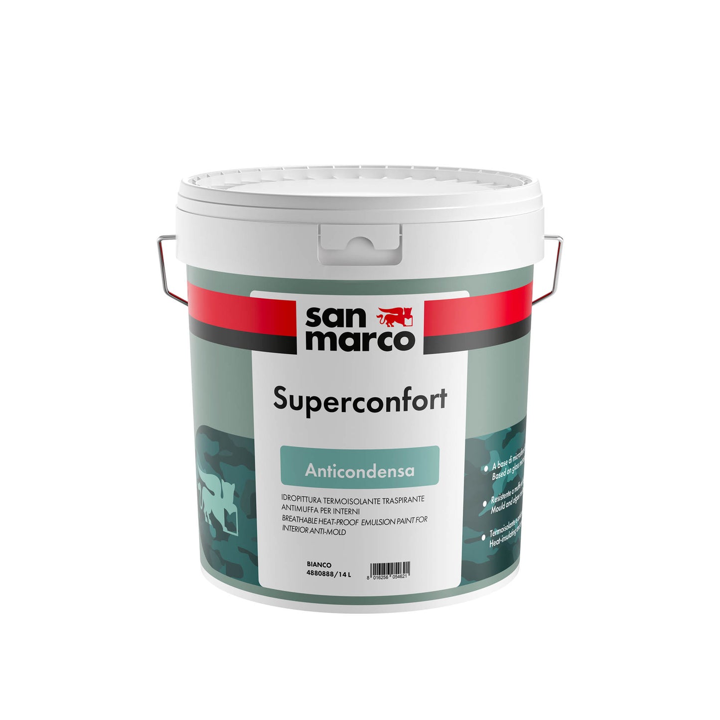 IDROPITTURA TRASPIRANTE ANTIMUFFA SUPERCONFORT